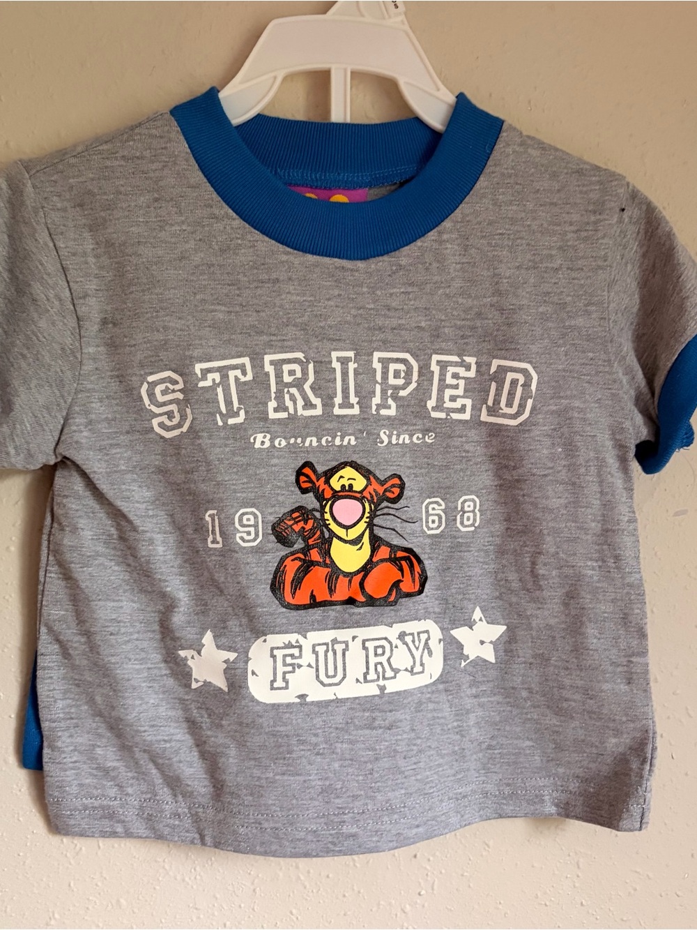 Vintage Y2K Disney Pooh Tigger Two piece shorts set